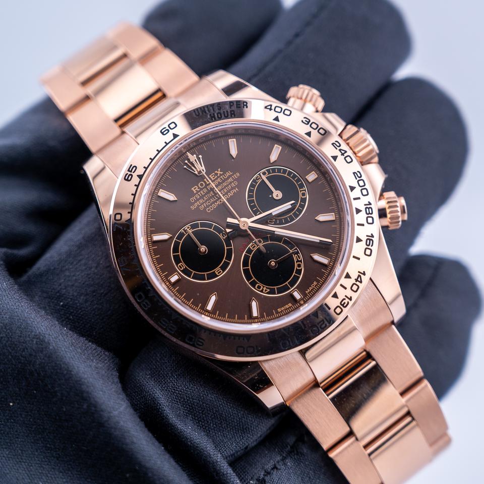 Relógio Daytona Ouro Rose 40mm