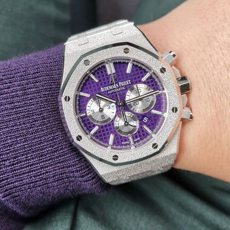 Relógio AP Royal Oak Frosted Gold Selfwinding Chronograph 41 mm
