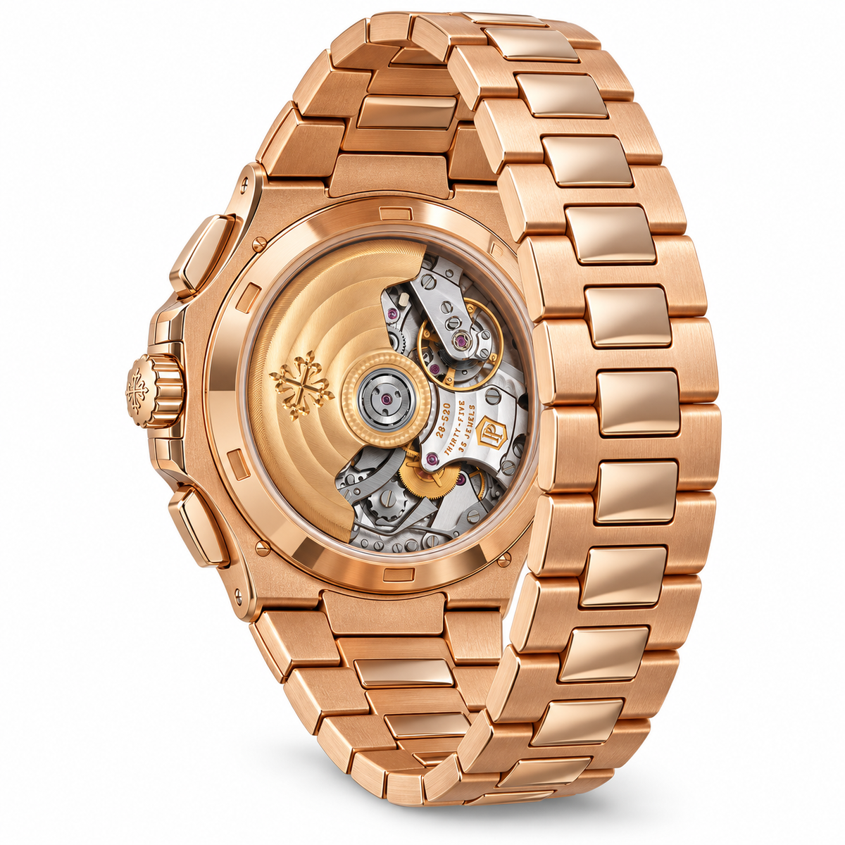 Relógio Nautilus Chronograph Rosé 40mm