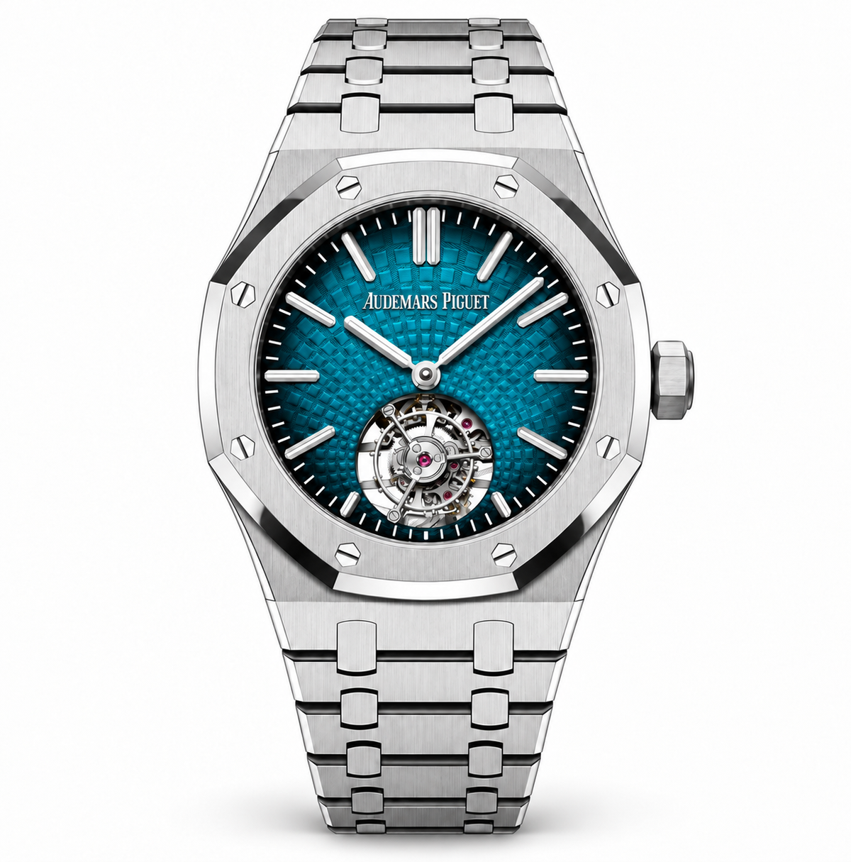 Relógio AP Royal Oak Tourbillon Blue 41mm