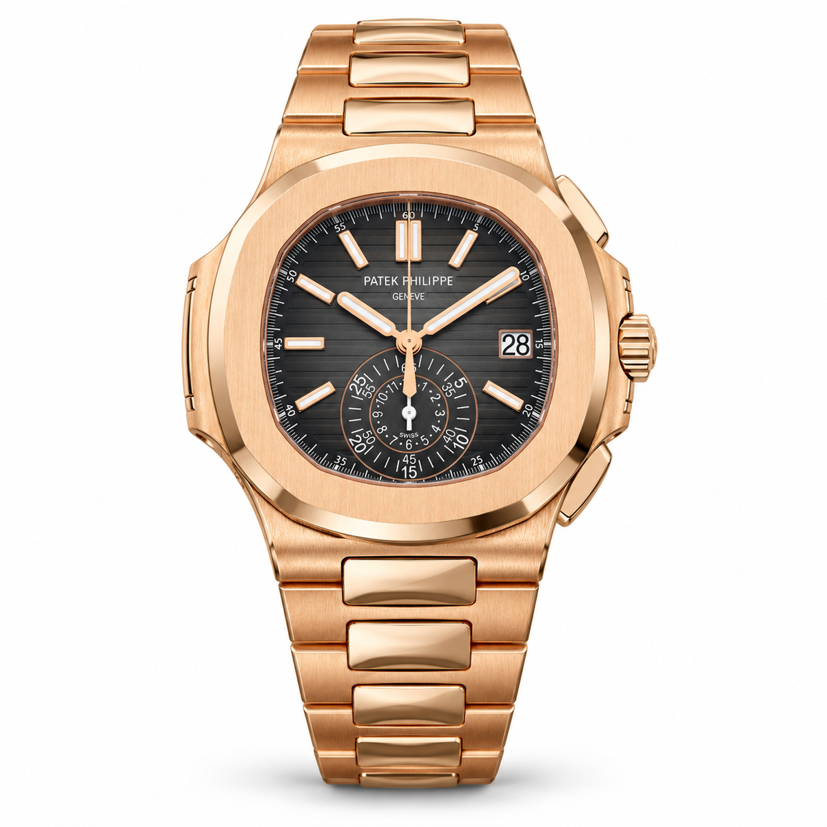 Relógio Nautilus Chronograph Rosé 40mm