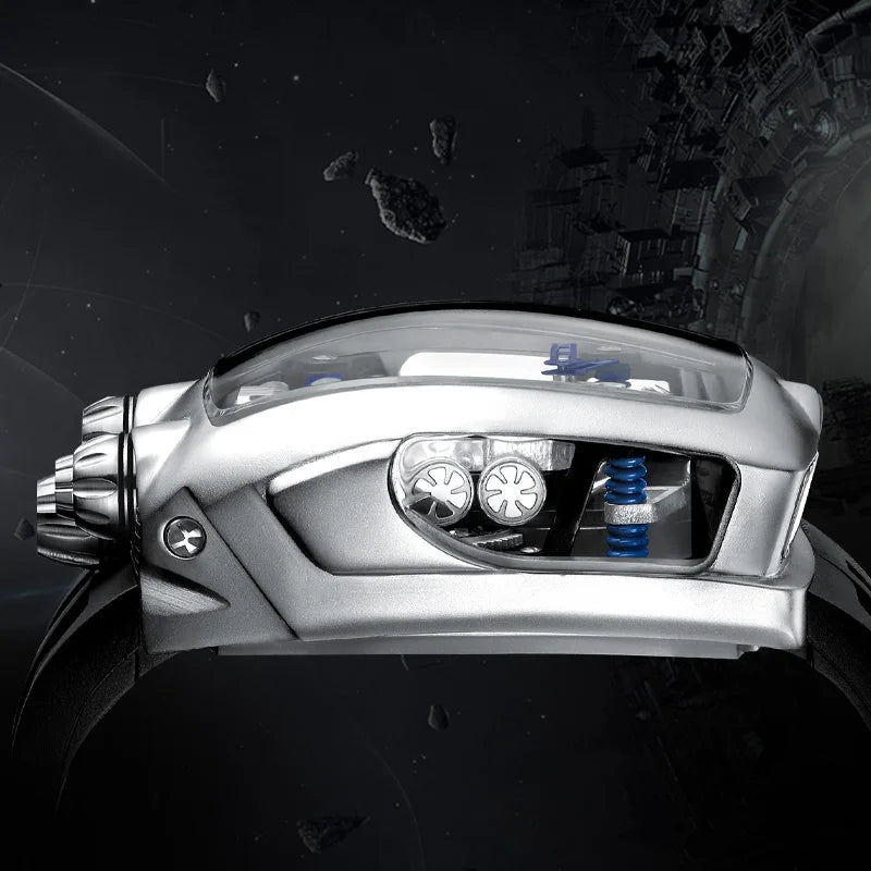 Relógio Tourbillon Sapphire Crystal