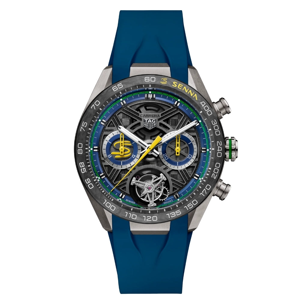Relógio Carrera Chronograph Tourbillon Extreme Sport x Senna