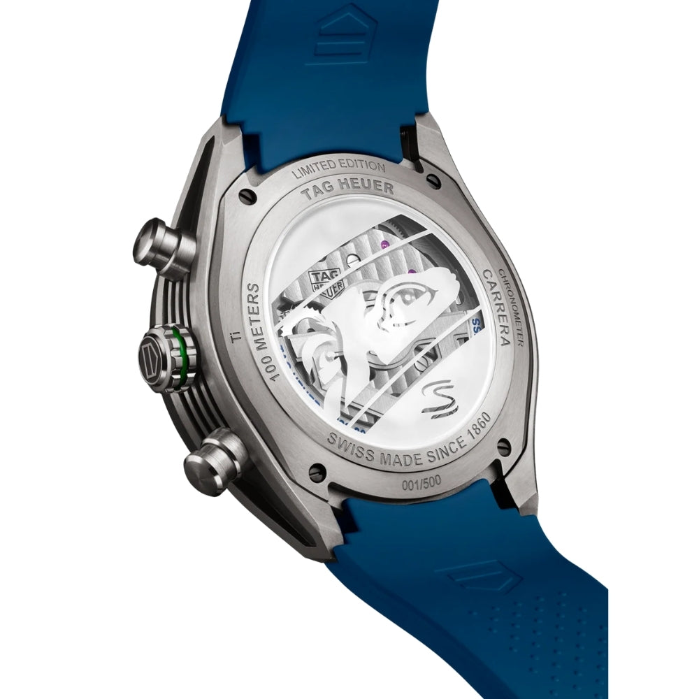 Relógio Carrera Chronograph Tourbillon Extreme Sport x Senna