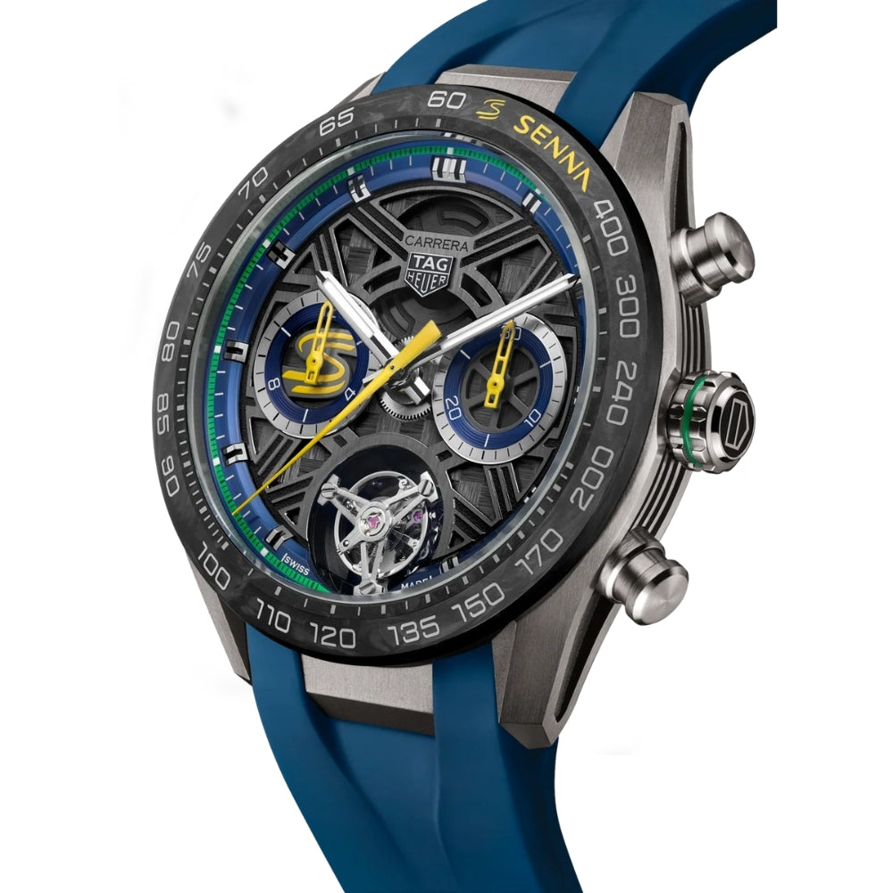 Relógio Carrera Chronograph Tourbillon Extreme Sport x Senna