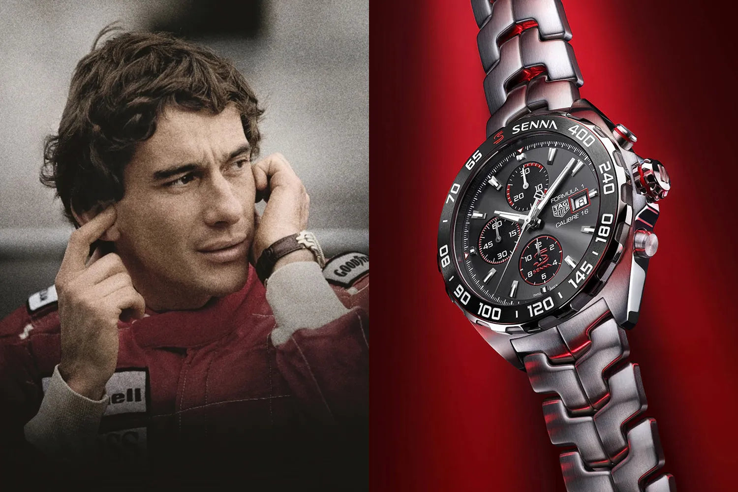 Relógio Formula 1 Chronograph - Edição Especial Senna