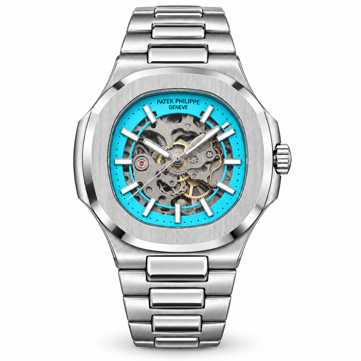 Relógio Nautillus Skeleton 41mm