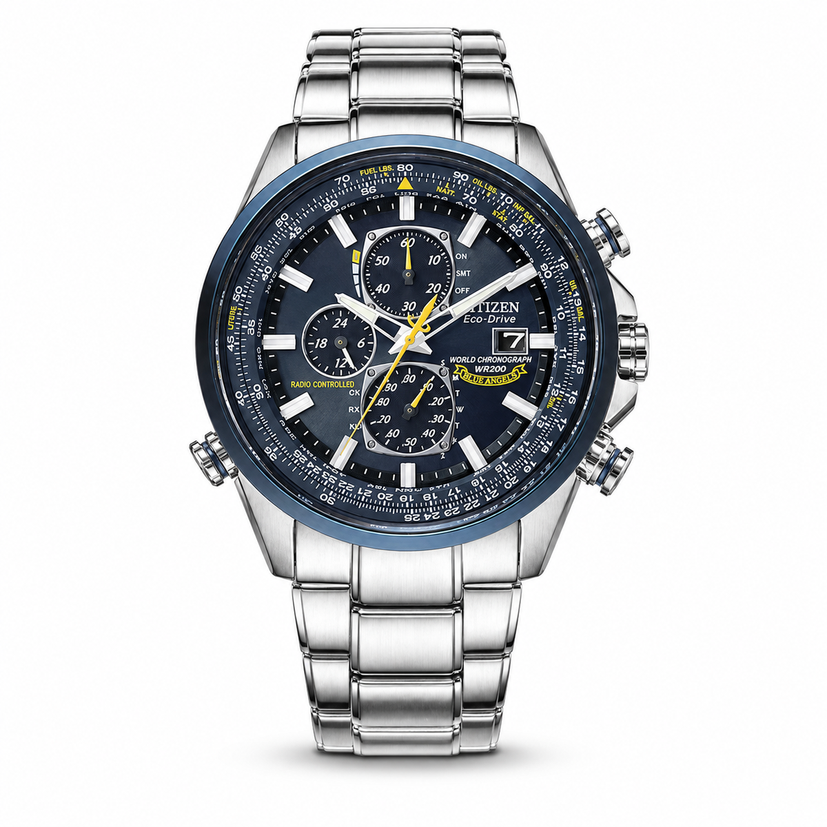 Relógio Blue Angels Chronograph 43mm