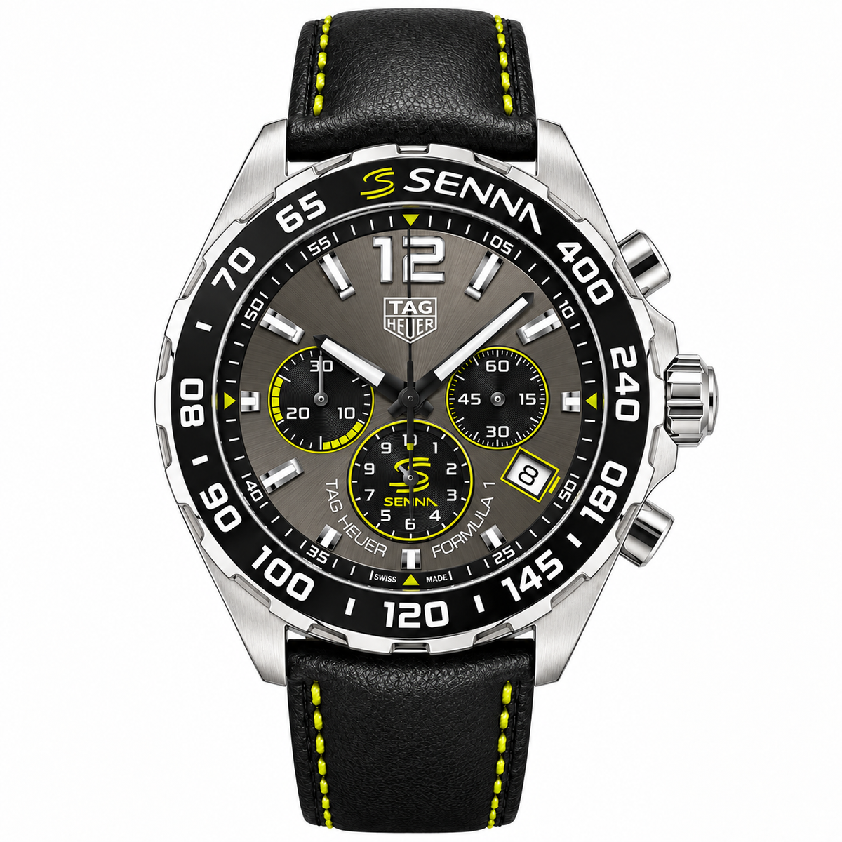 Relógio TAG Heuer Formula 1 Senna Special Edition - Super Clone Com a Caixa Premium