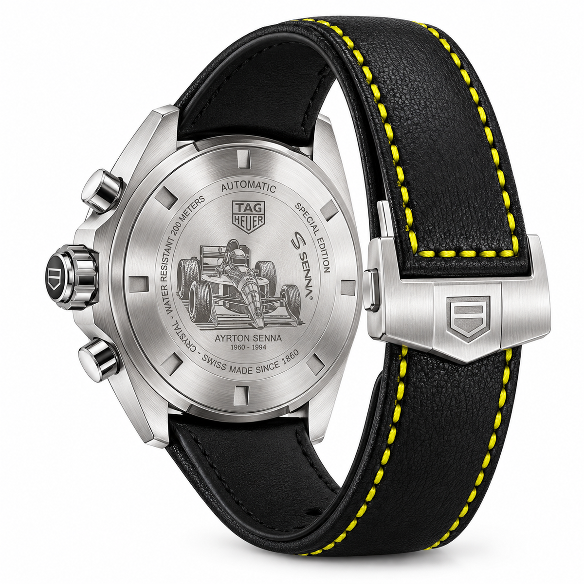 Relógio TAG Heuer Formula 1 Senna Special Edition - Super Clone Com a Caixa Premium