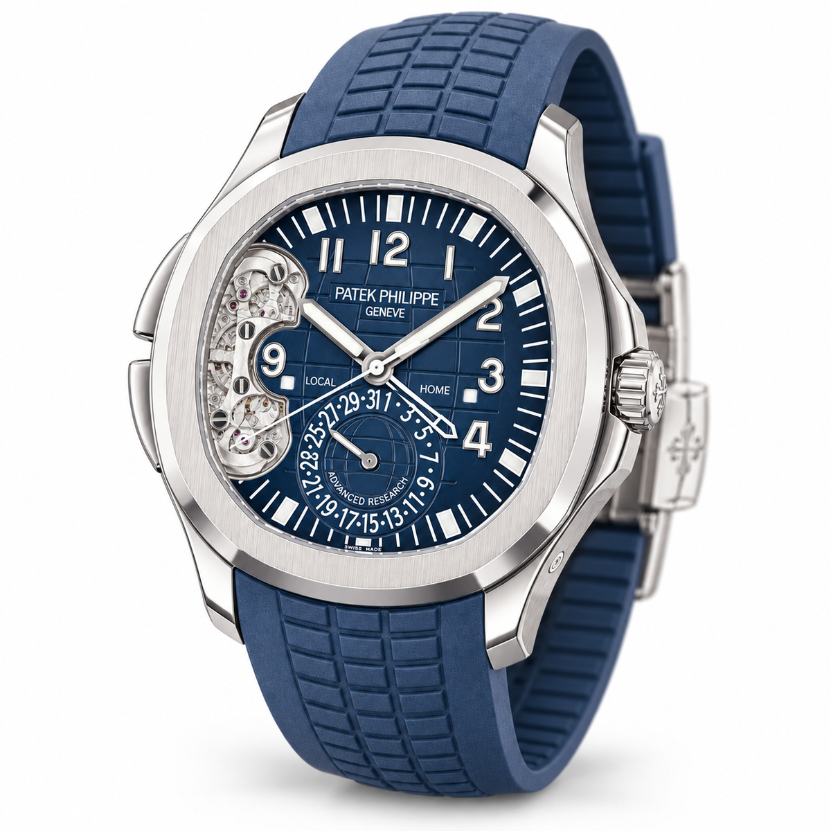 Relógio Aquanaut Travel Time Advanced Research 40.8mm
