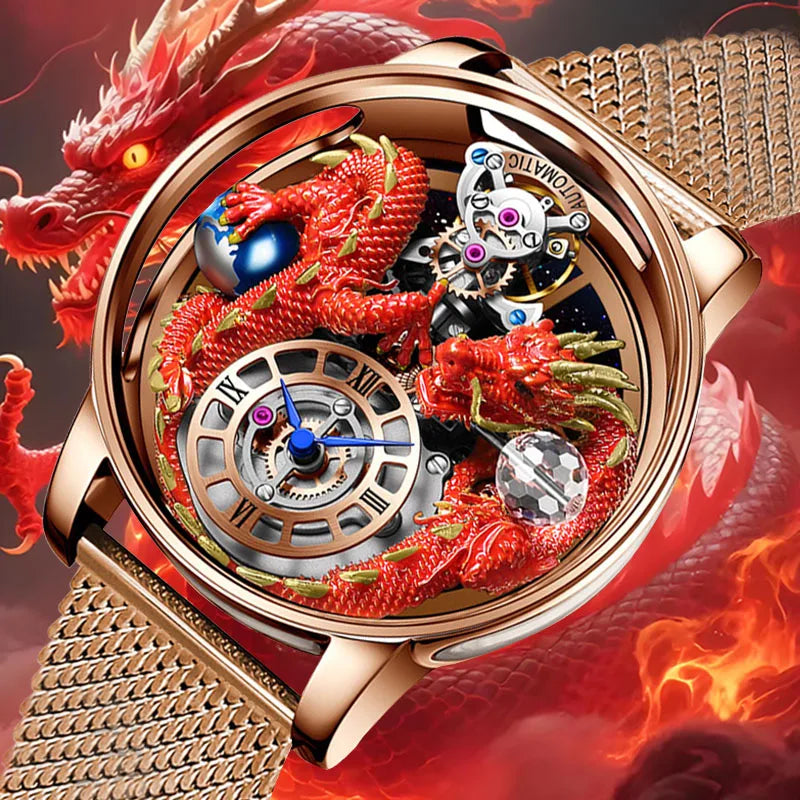 Relógio Astronomia Dragon