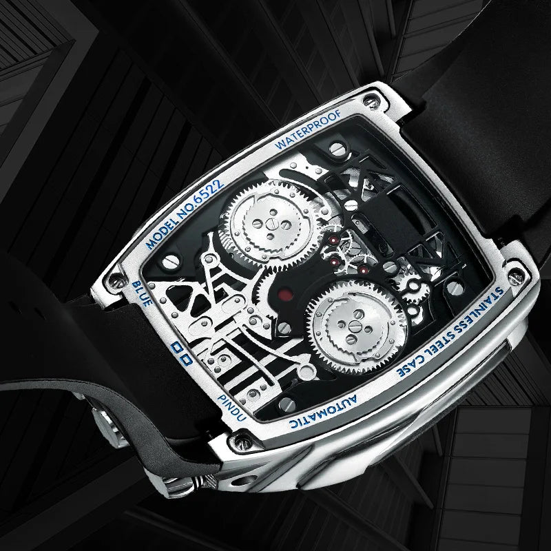 Relógio Tourbillon Sapphire Crystal