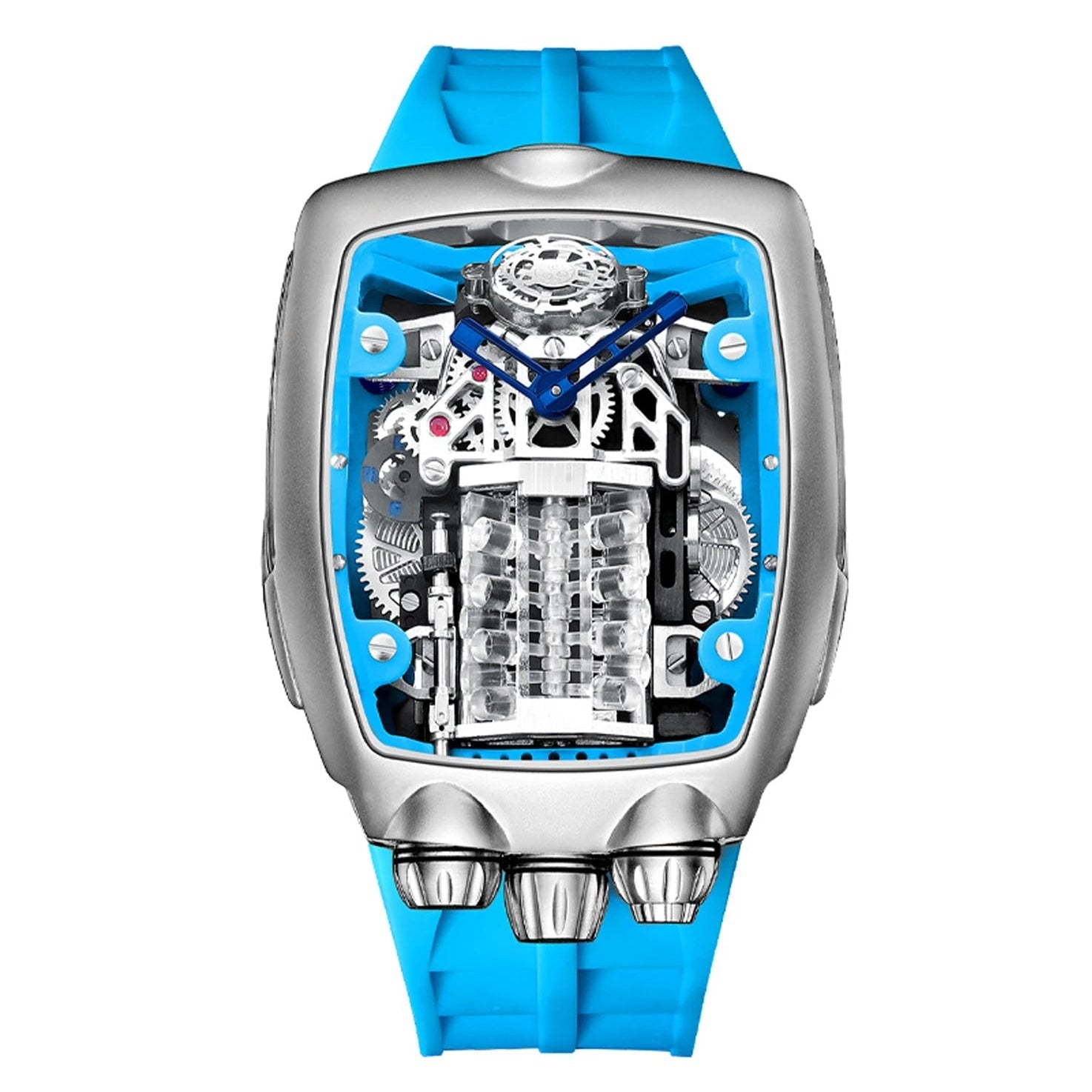 Relógio Tourbillon Sapphire Crystal
