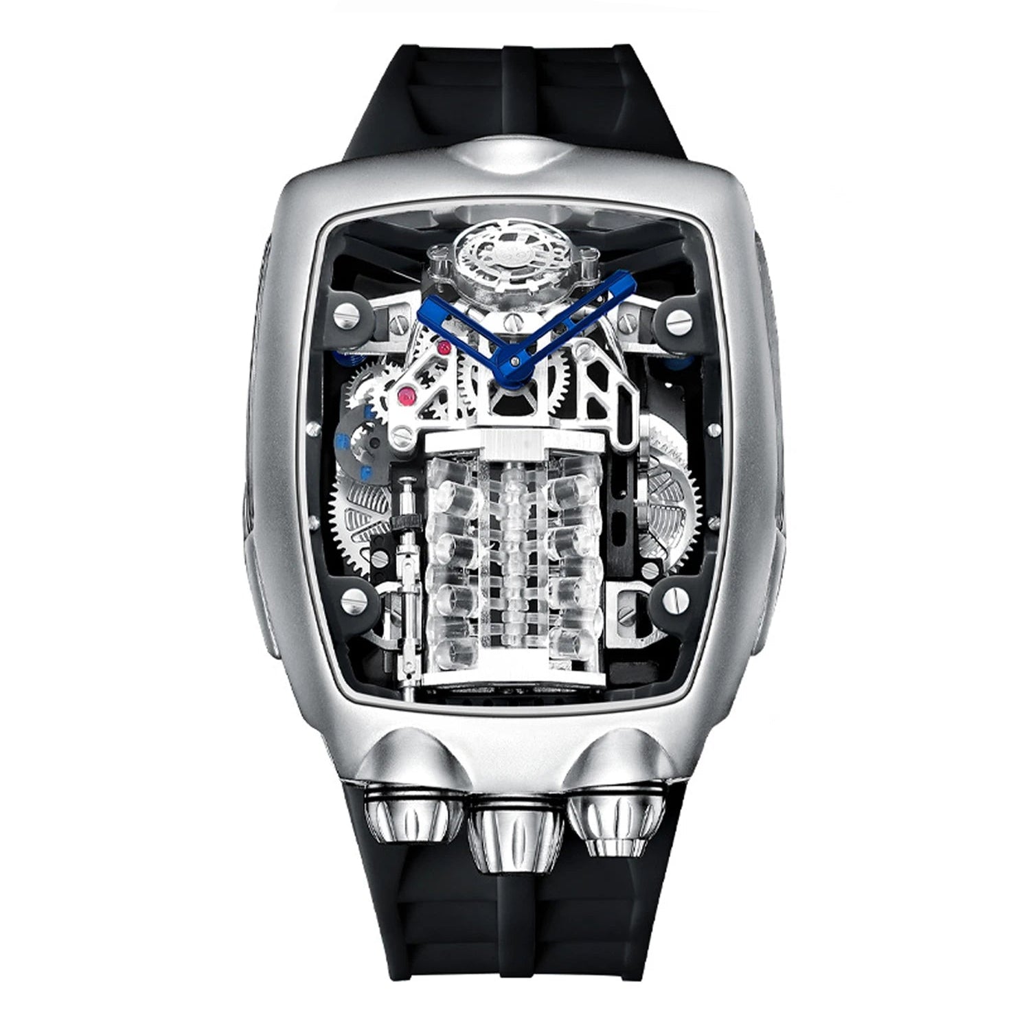 Relógio Tourbillon Sapphire Crystal