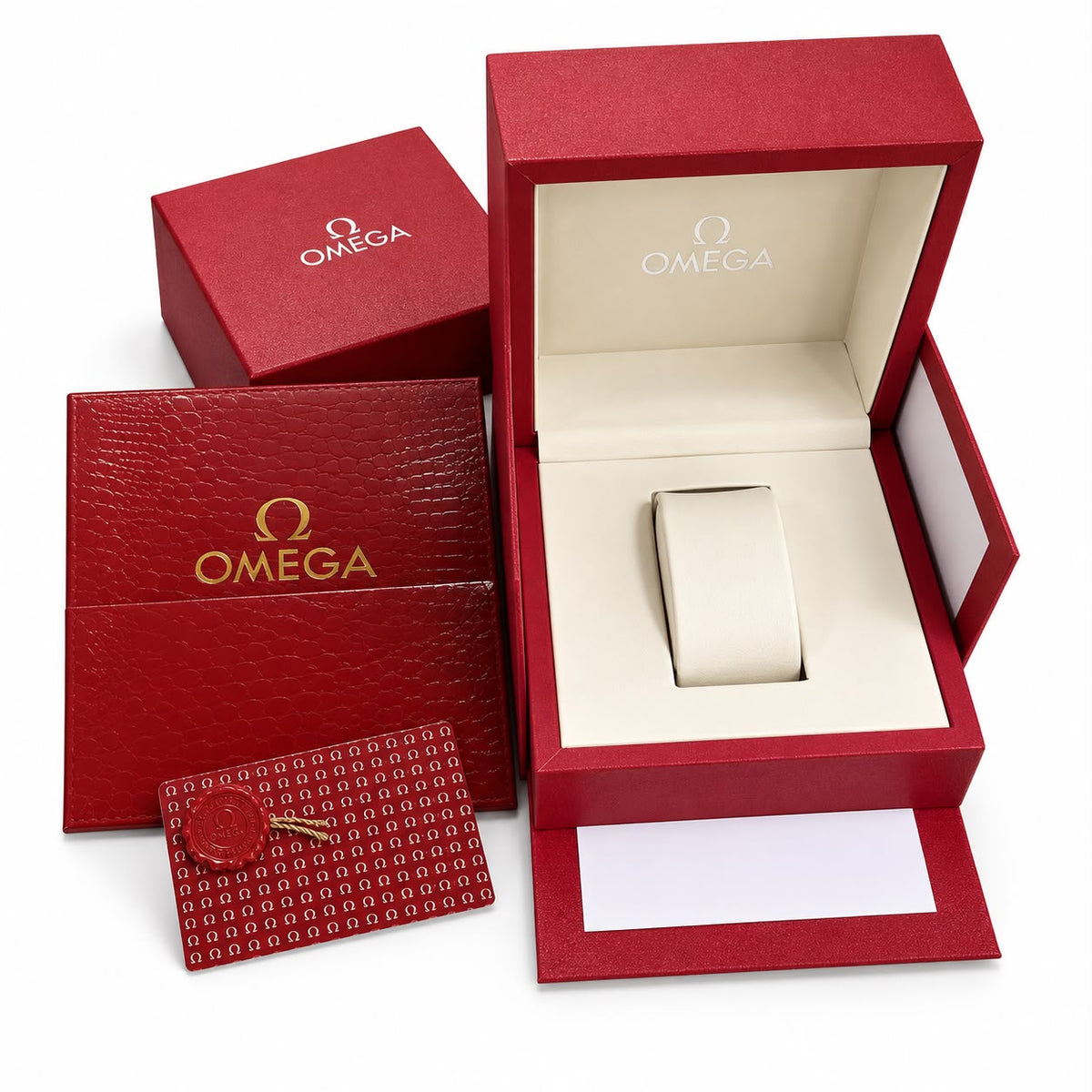 Caixa + Certificado Omega