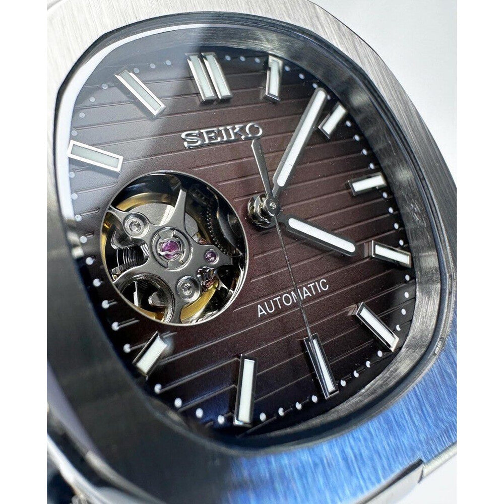 Relógio Nautilus SEIKO Open Heart