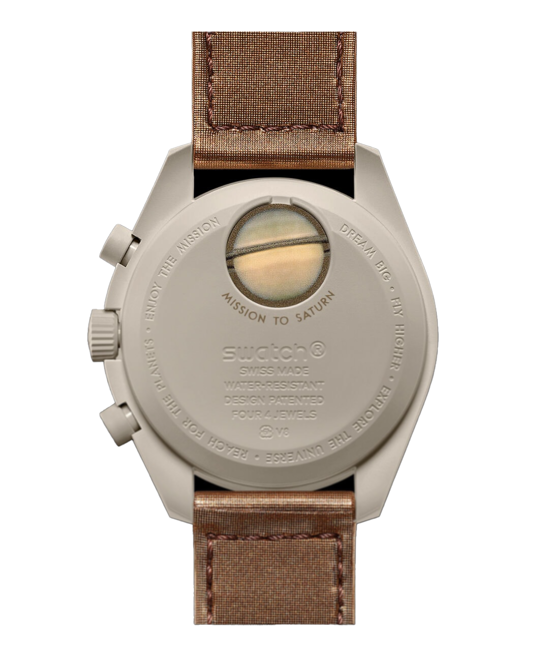 Relógio MoonSwatch MISSION TO SATURN 42mm