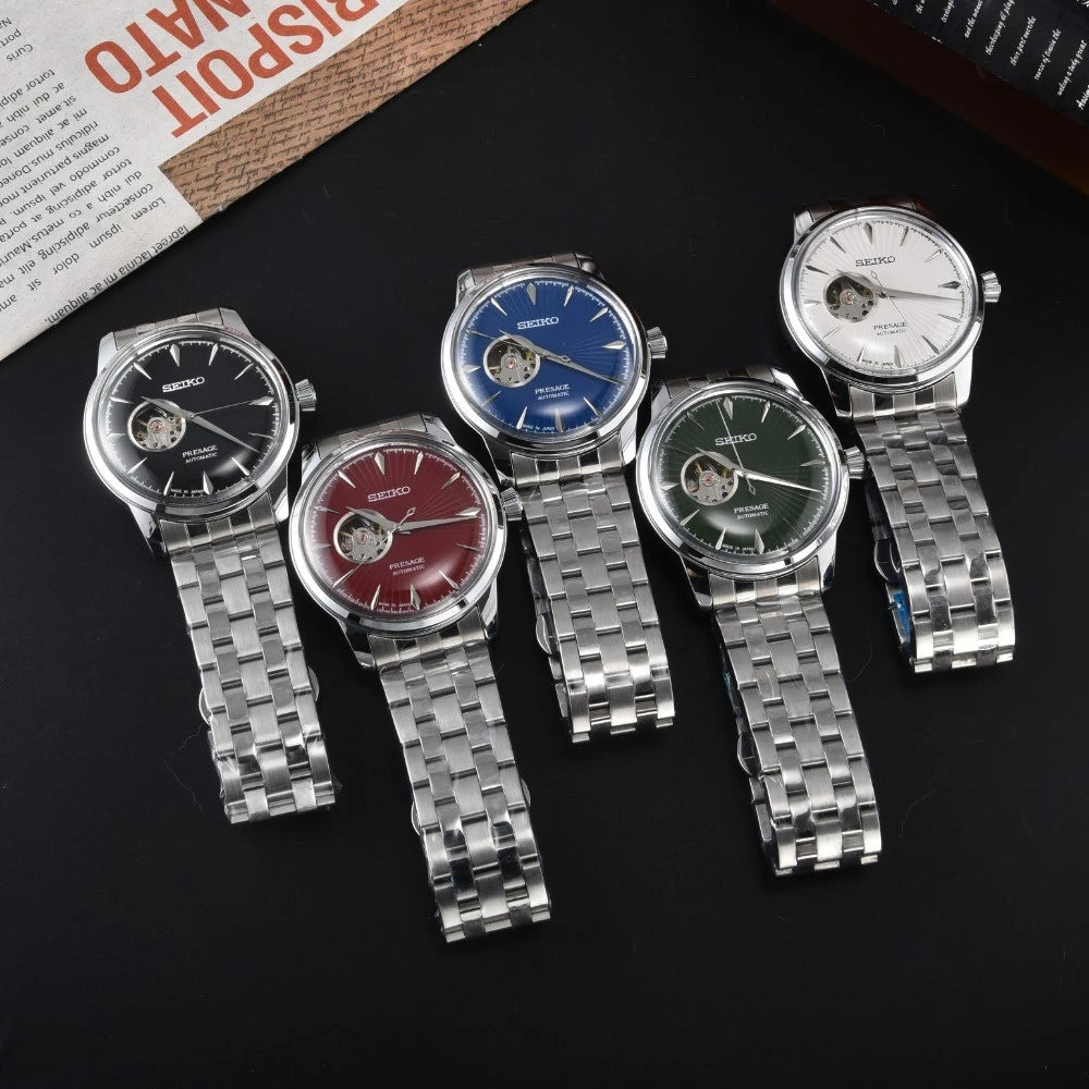 Relógio Seiko Presage Open Heart 42mm